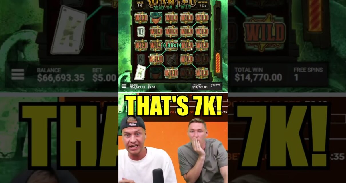 SUPER BONUS on Wanted Dead or a Wild PAYS!!!