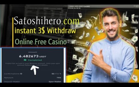 Satoshihero.com ফ্রি ইনকাম সাইট | gambling online | Instant 3$ income |online casino