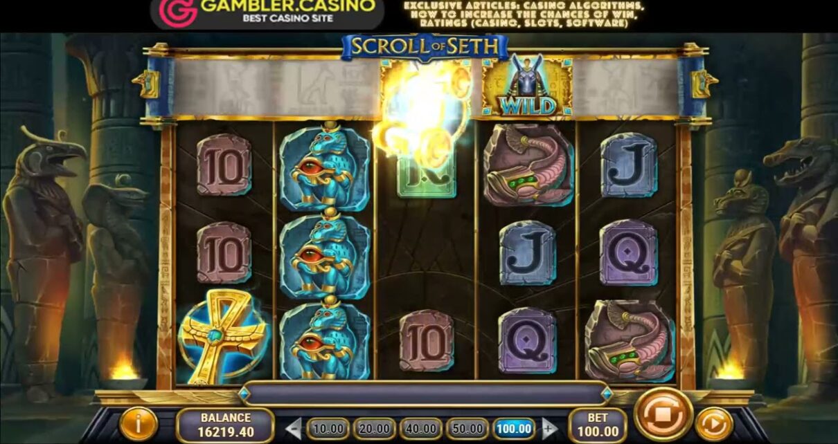 Scroll of seth – online casino slot from PLAY’N GO ? Max Win X5000 ⚠️ Verdict 6 out of 10