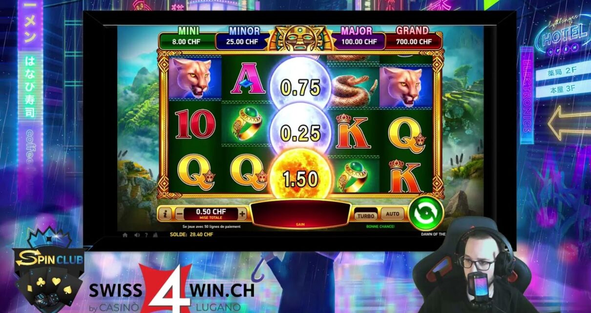 Spin Club – Swiss4Win – Online Casino Streamer – Dawn of the Incas