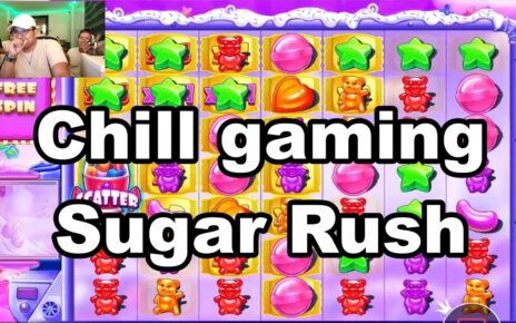 Sugar Rush – Chill session + Bigwin! #bigwin #onlinecasino #giveaways #slots #sugarrush #crazytime