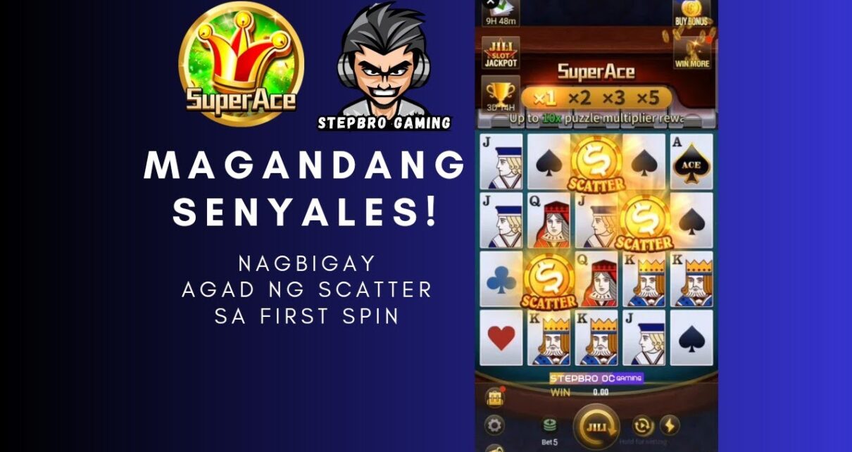 Super Ace ▪︎ FIRST SPIN SCATTER AGAD | Online Casino Slots Big Win | Jili Slots