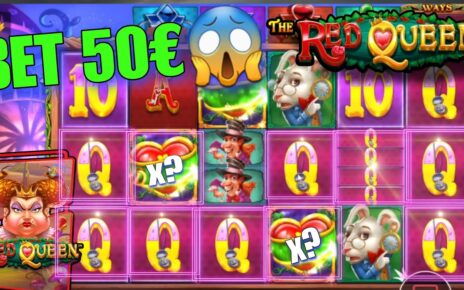 THE RED QUEEN REKORD WIN - MEGA GIVEAWAY ?Online Casino [GER/ENG] [18+] ?Jokersworld