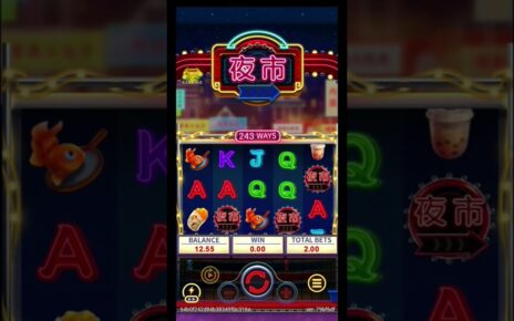 TRYING nighttime MARKET SLOT #casinogames #casino #casinogame #game #jackpot #nightmarket #slotcasino