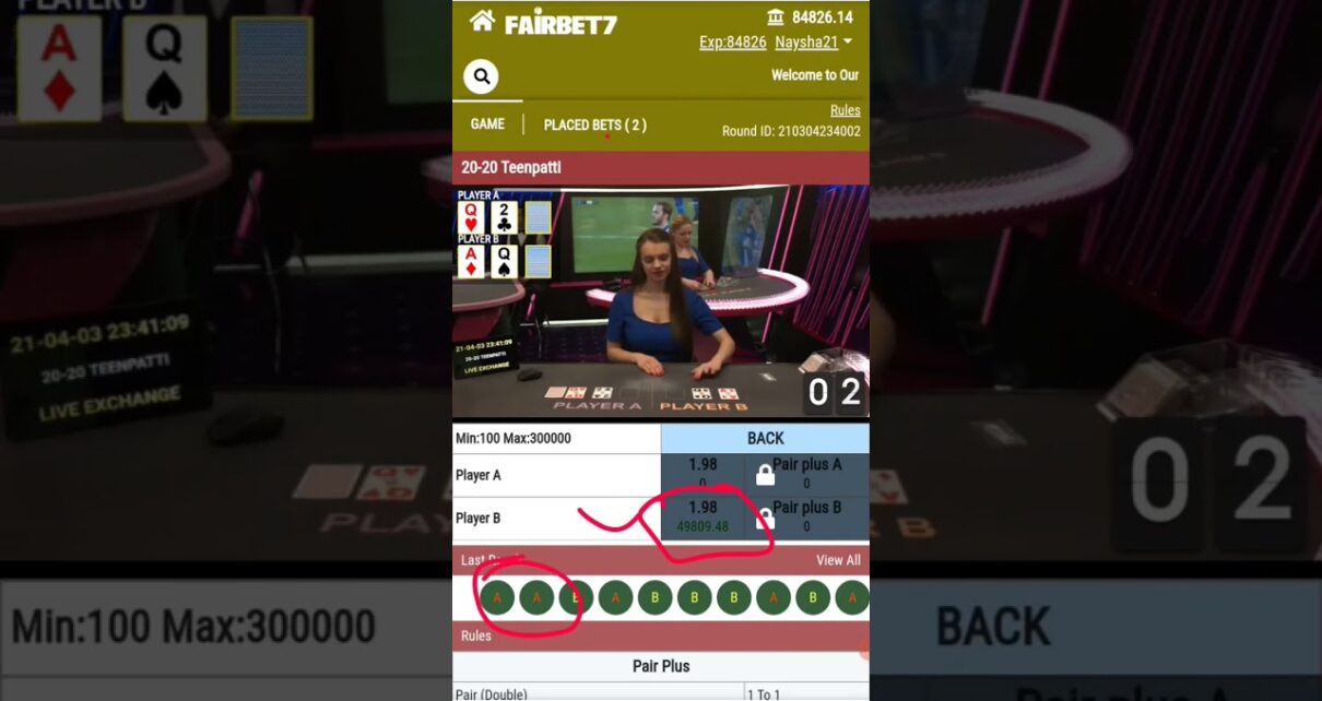Teen Patti Game Live Tricks