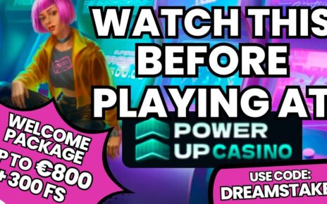 The COOLEST Online Casino – Bonus up to €800 + 300 Free Spins! #powerup #onlinecasino