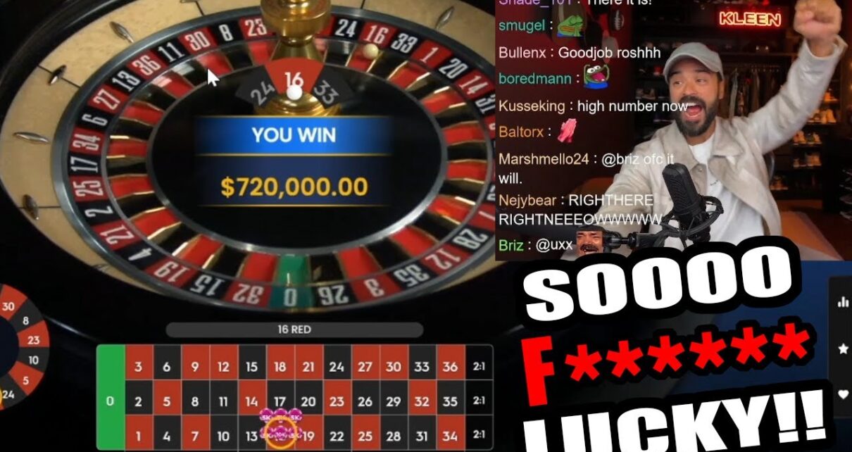 Chàng trai MAY MẮN NHẤT mà tôi từng thấy trên Roulette!!