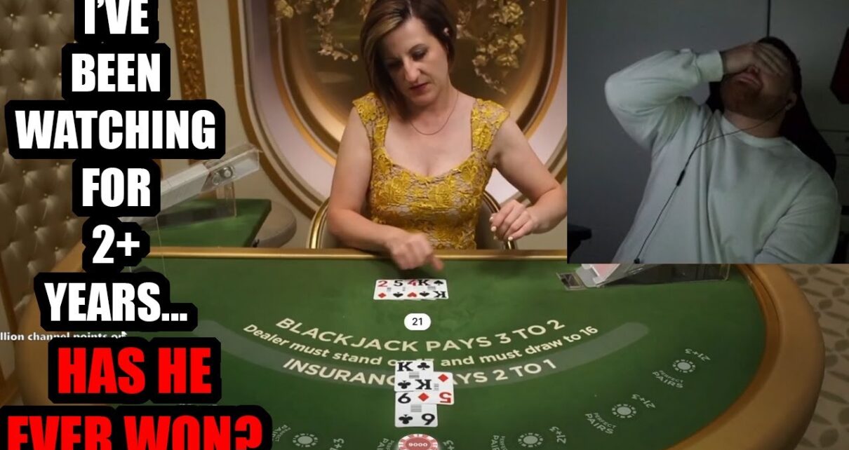 This Streamer Has The WORST BlackJack Streak I’ve Ever Seen