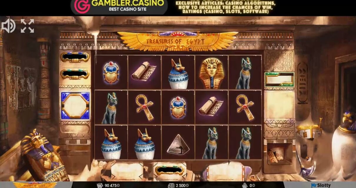 Treasures of egypt – online casino slot from mrslotty ? Max Win X? ⚠️ Verdict 1 out of 10