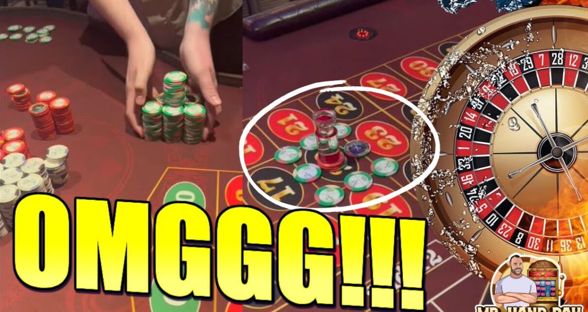 WOW! I DESTROYED IT ON THE ROULETTE TABLE TODAY!! HUGE WIN LANDS ON 20!!