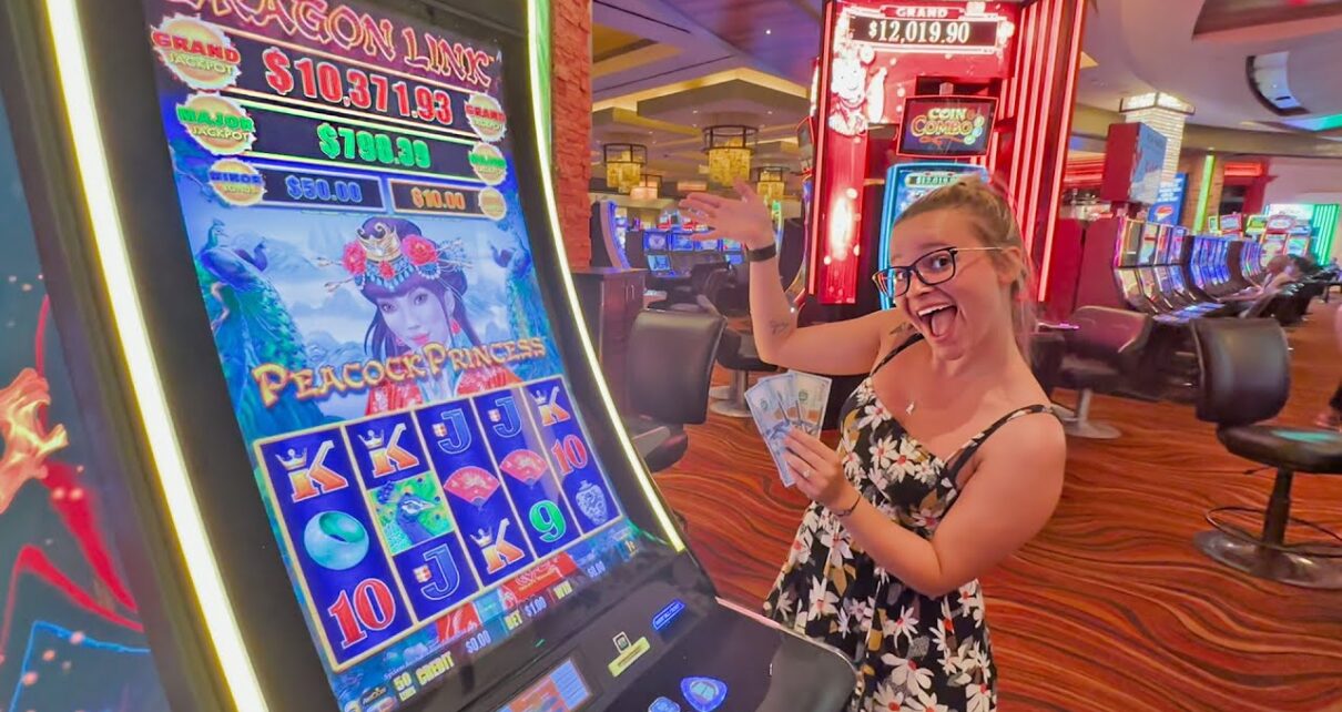 Will Greta Get Lucky On This blood-red stone Las Vegas Slot Machine?! Will Greta Get Lucky On This blood-red stone Las Vegas Slot Machine?!