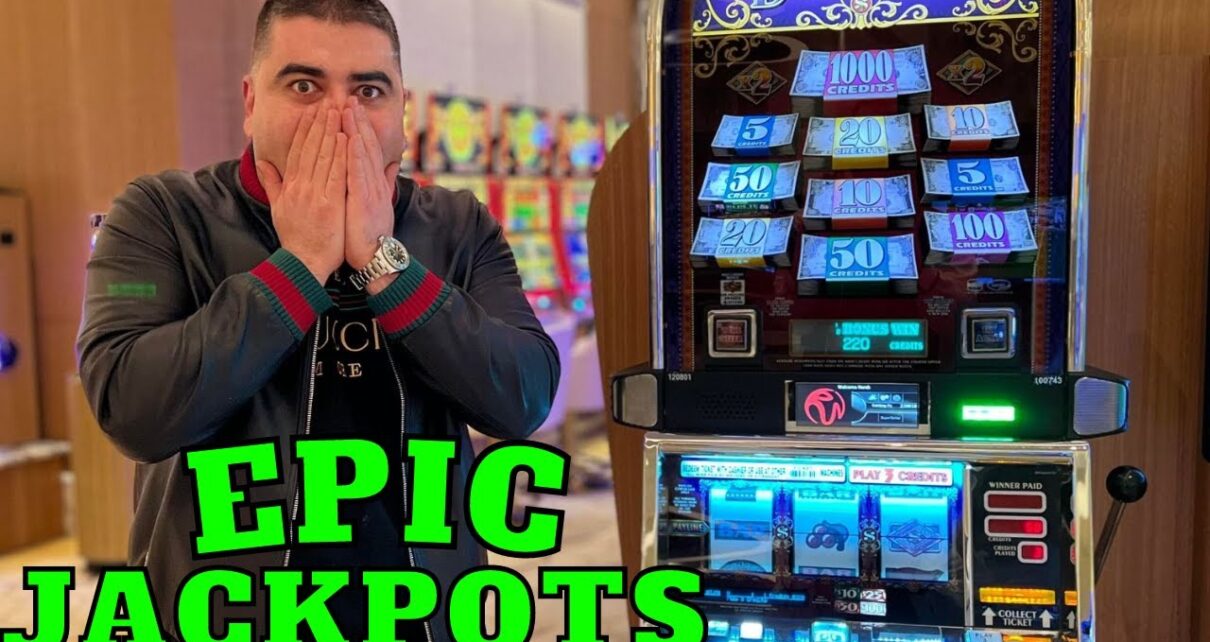 Winning JACKPOTS On Huge Bets In Las Vegas At Venetian Casino