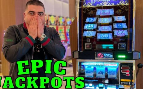 Winning JACKPOTS On Huge Bets In Las Vegas At Venetian Casino