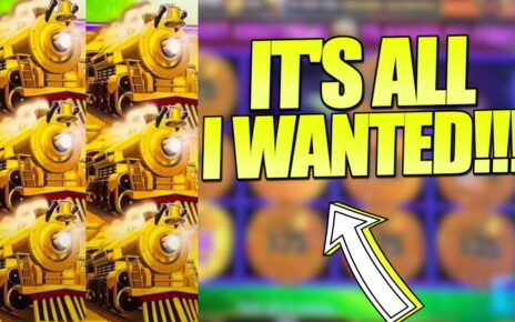 Woah! FIRST SPIN!! 2 Handpay Jackpots On All Aboard Slot Machine