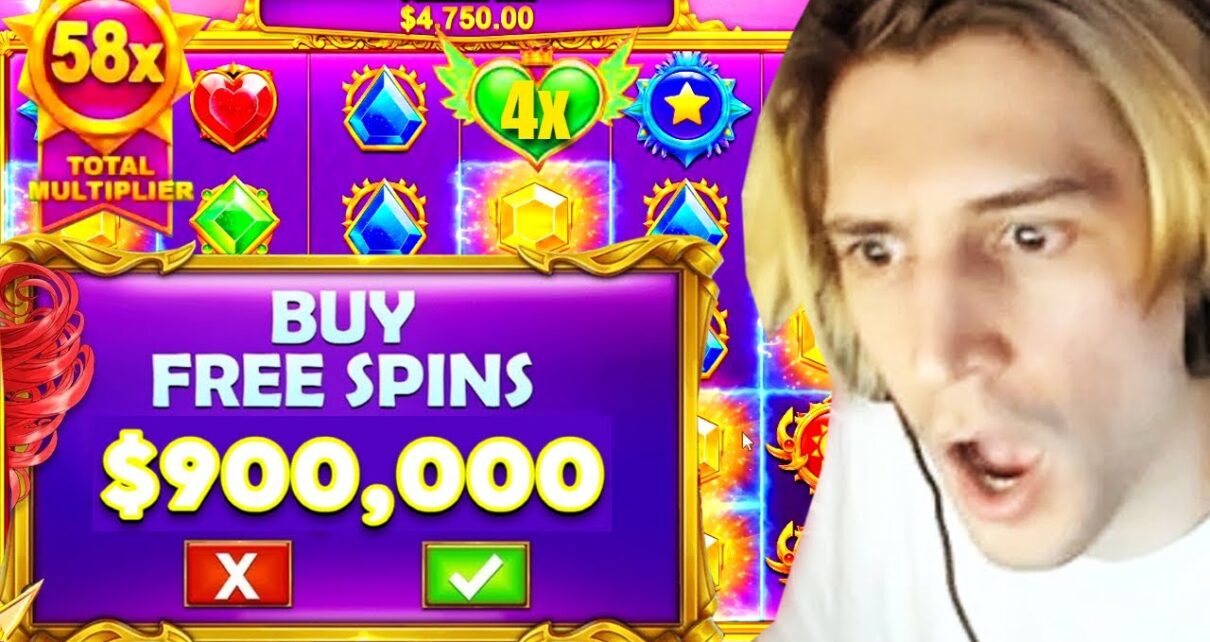 XQC DID 0k IN STARLIGHT PRINCESS BONUS BUYS AND WENT HUGE!