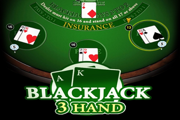 Blackjack 3 rozdania