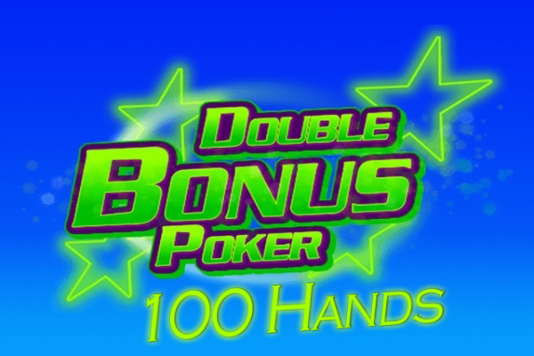 ダブル ボーナス ポーカー 100 ハンド