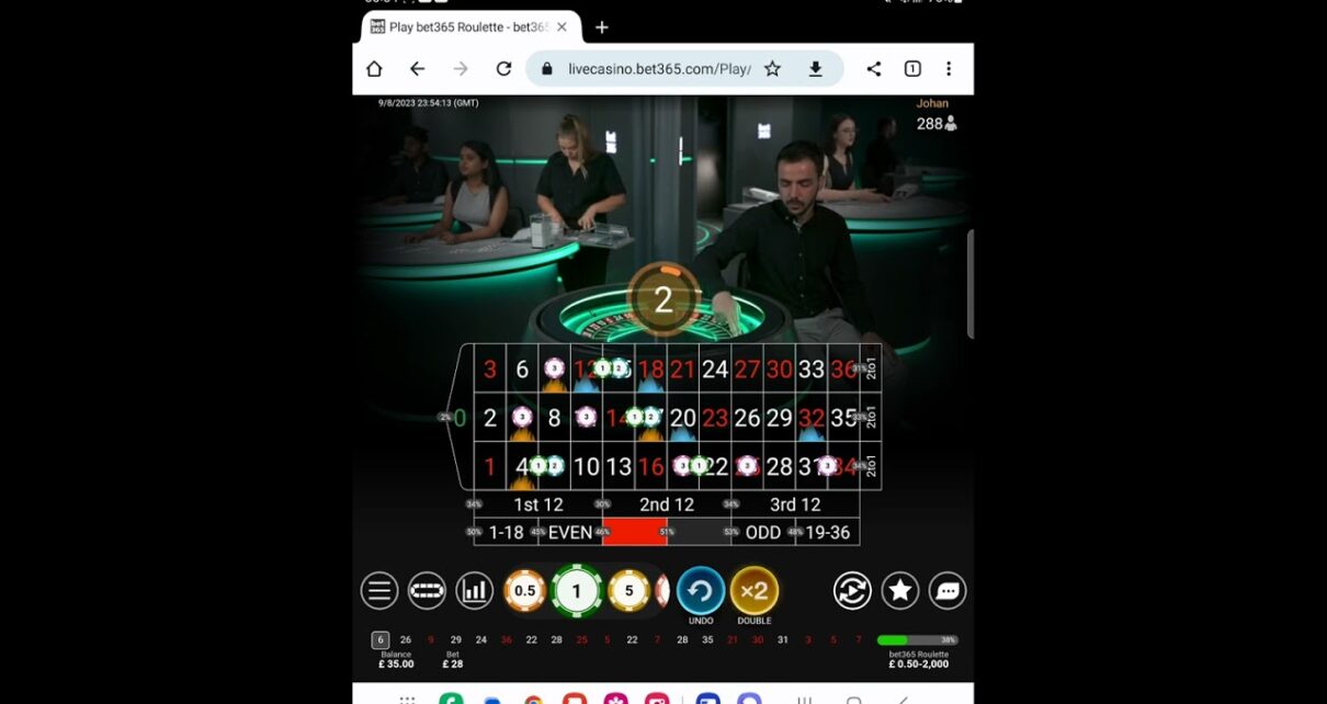 online casino Roulette. absolutely terrible.