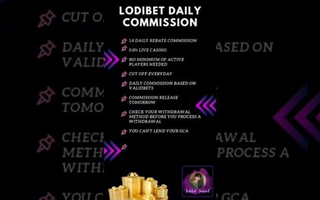 to a greater extent than DETAILS IN LODIBET ONLINE CASINO