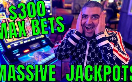 0 Max Bets & MASSIVE JACKPOTS On High Limit Slots In Las Vegas Casino