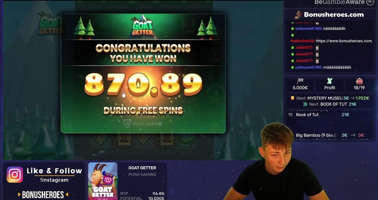 5.000€ – Turniere + Bonusopening / Online Casino Stream / Daily Giveaways