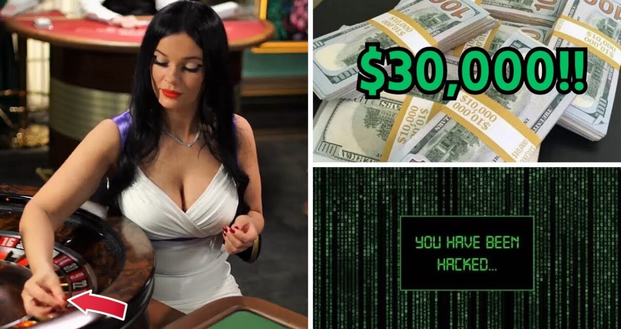 An Israeli hacker hacked the online casino and won thousands of dollars! (INSANE WINS!)