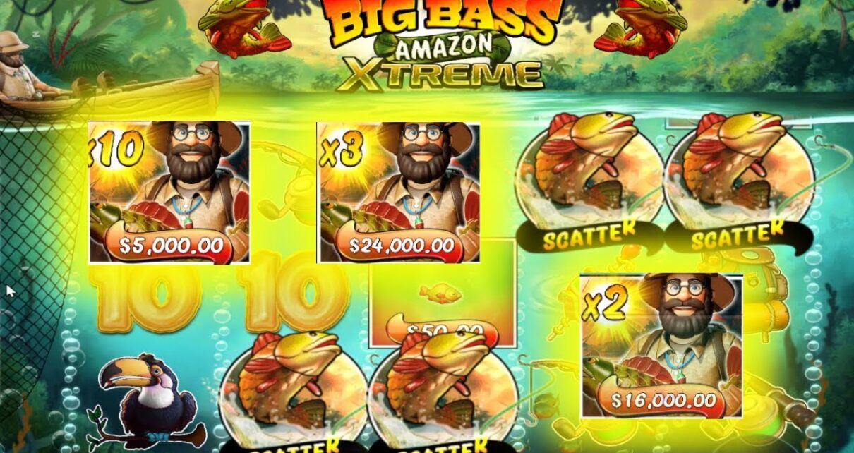 BIG BASS AMAZON XTREME 10X MULTIPLIER BONUS BUY ONLINE CASINO ONLINE SLOT