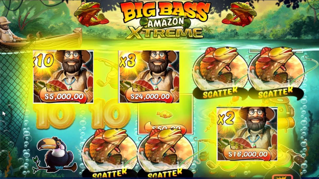 BIG BASS AMAZON XTREME 10X MULTIPLIER BONUS BUY ONLINE CASINO ONLINE SLOT