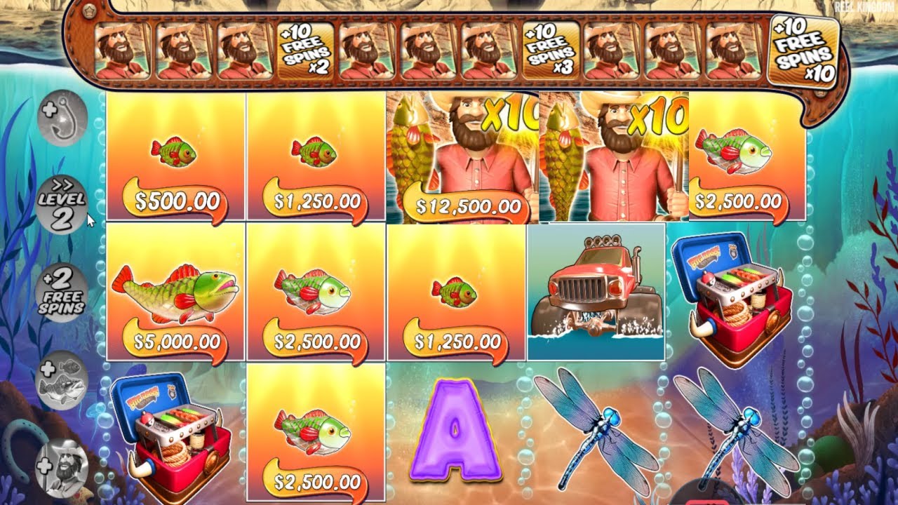 BIG BASS SPLASH 10X MULTIPLIER ONE FISHERMAN NO FISH - BONUS BUY ONLINE CASINO ONLINE SLOT