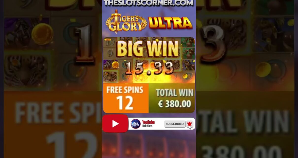 BOB MAKES A HAPPY fault!! TIGERS GLORY INSANE BIG WIN #slots  #casino #bigwins #onlinecasino