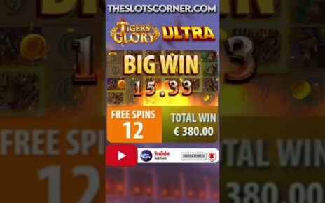 BOB MAKES A HAPPY fault!! TIGERS GLORY INSANE BIG WIN #slots  #casino #bigwins #onlinecasino