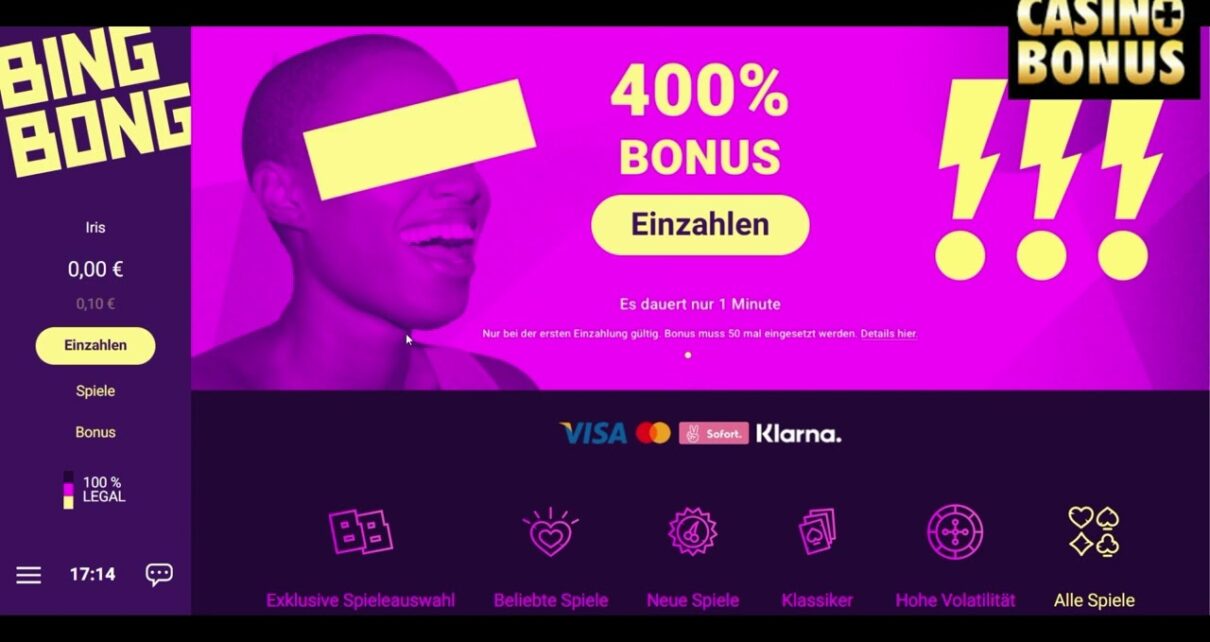 Bing Bong Casino Test – neues Online Casino Deutschland mit Lizenz