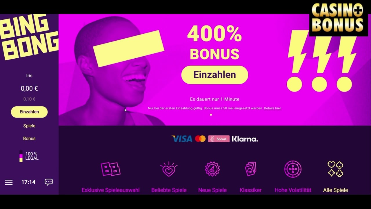 Bing Bong Casino Test - neues Online Casino Deutschland mit Lizenz