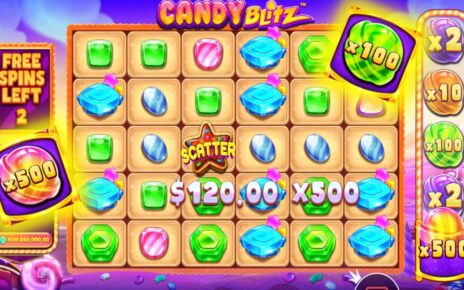 CANDY BLITZ 500X MULTIPLIER GOOD HIT – BONUS BUY ONLINE CASINO BRAND NEW SLOT