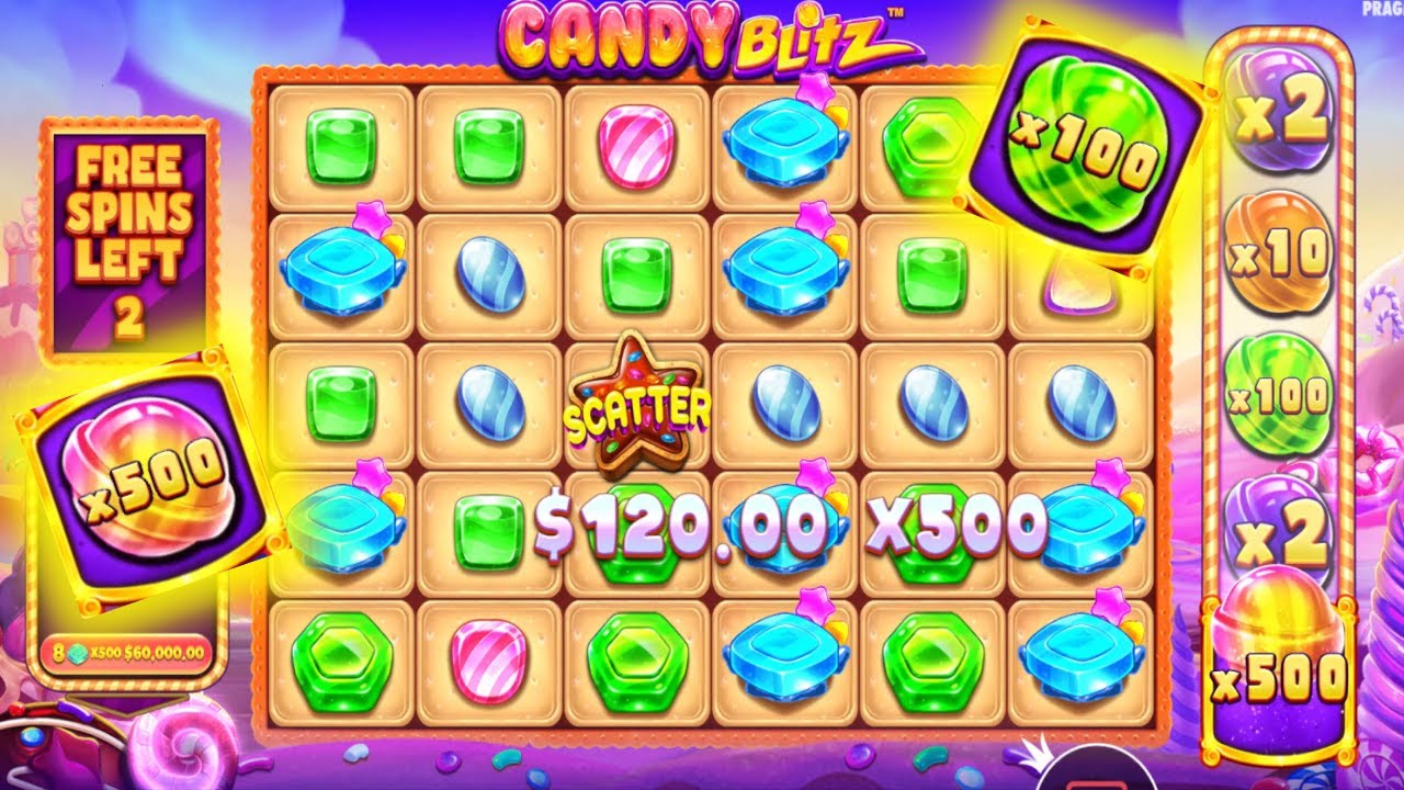 CANDY BLITZ 500X MULTIPLIER GOOD HIT - BONUS BUY ONLINE CASINO BRAND NEW SLOT