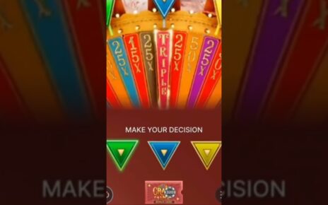 Crazy time online casino big win up to 100k bet PHP320??