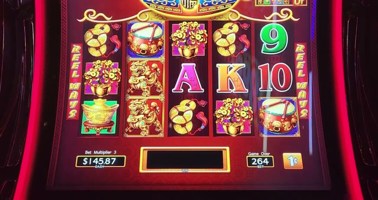 Dancing Drums Slot Machines on fire, 28 freegames .28 bet!