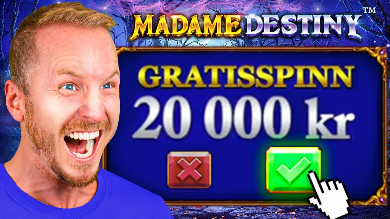 EXTREMT DYRA BONUSKÖP på Madame Destiny Megaways big win hos Thrills Casino