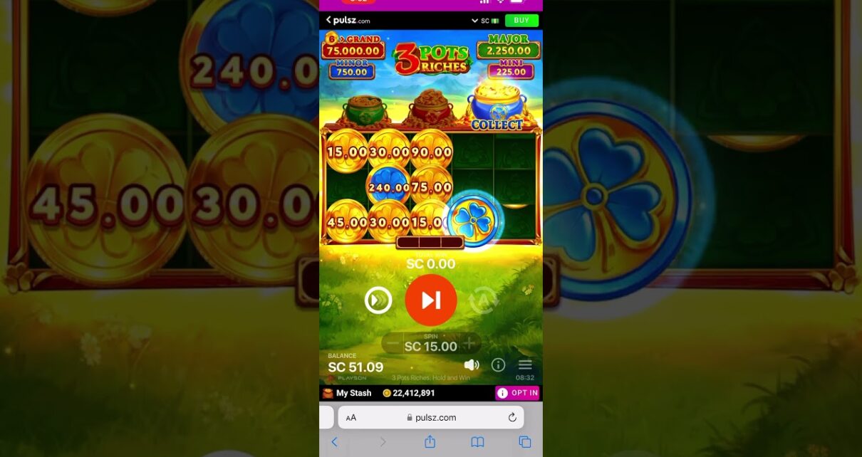 #First spin bonus .00 spin. Pulsz.com online casino!