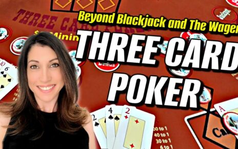 Gambling on THREE CARD POKER ? With Kelly, Darren, and Natalie @TheWagerGames #3cardpoker #poker