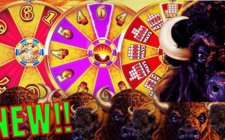 I Played Brand New BUFFALO GOLD Slot At Casino