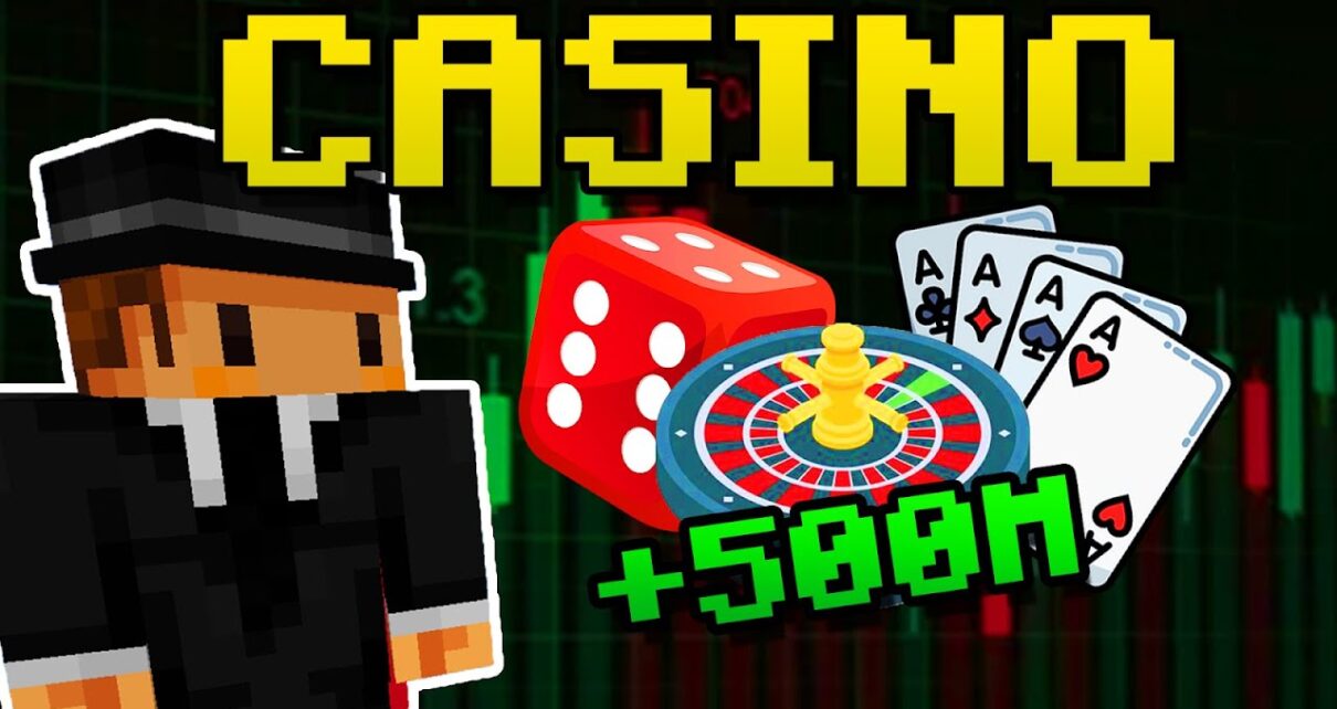 I created an ILLEGAL casino and made billions... | Hypixel Skyblock