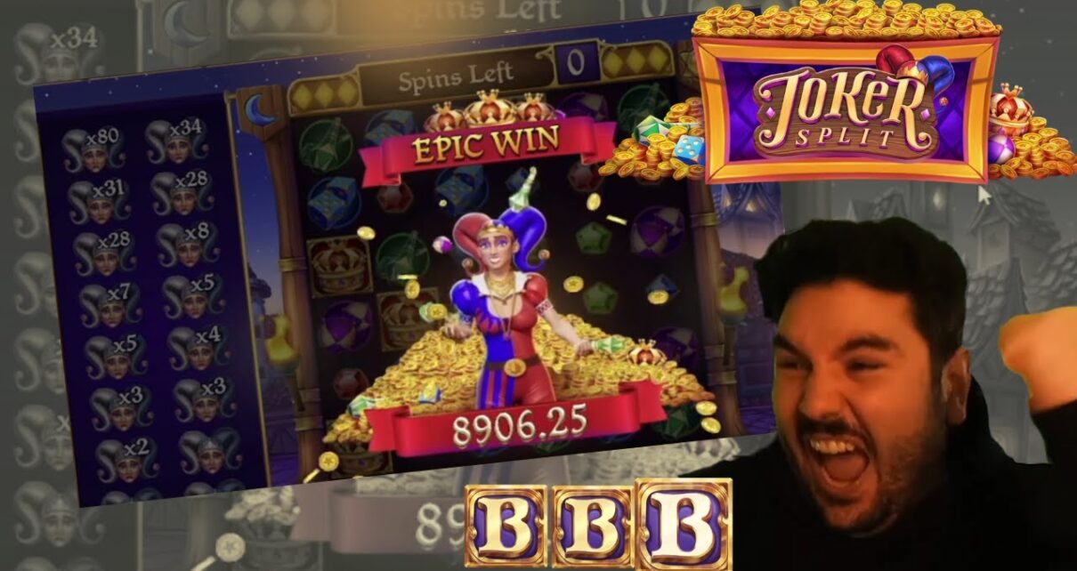 JOKER SPLIT — 1000x BONUS auf 10€ ???   Online Casino Highlights