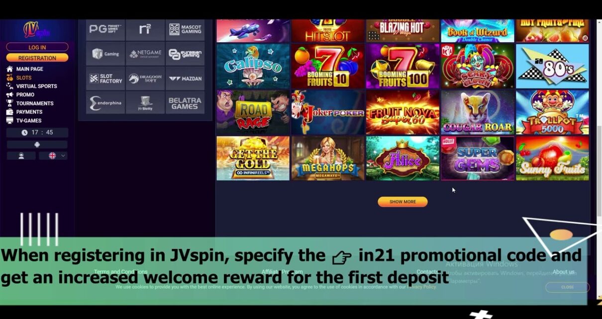 JVSpin Online Casino