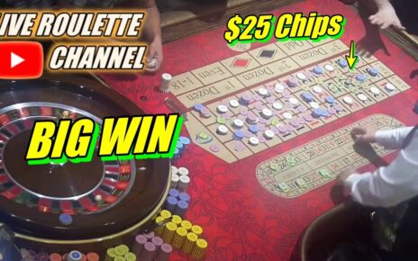 ?LIVE ROULETTE | ? BIG WIN  Chips Inside In Las Vegas Casino ? Hot Play Exclusive ✅ 2023-08-30