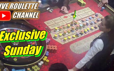 ? LIVE ROULETTE |? Exclusive Sunday In Las Vegas Casino ? Watch Biggest Win ✅ 2023-09-03