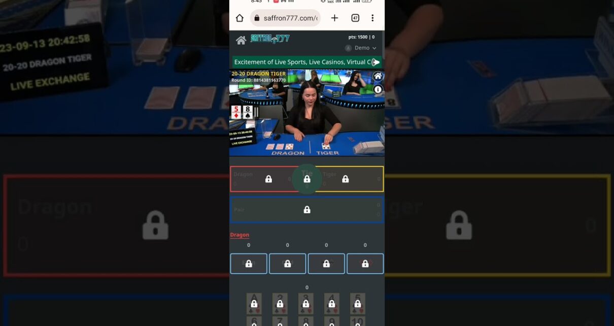 Live Casino Online Cricket Betting Patti Dragon Tiger existent
