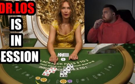 Los Plays Therapist To His Viewers While Playing BlackJack Hilarious