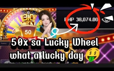 Lucky Wheel/I just hit 50x/SagaWin/Online Casino/BigWin