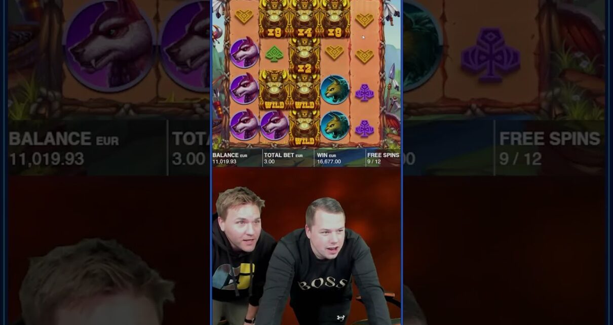 Massive Win on Bison Battle Slot